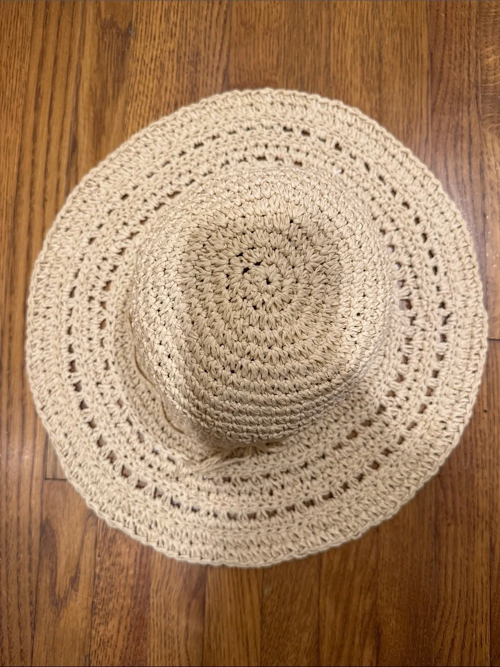 GAP Baby Crocheted Sun Hat - Cream